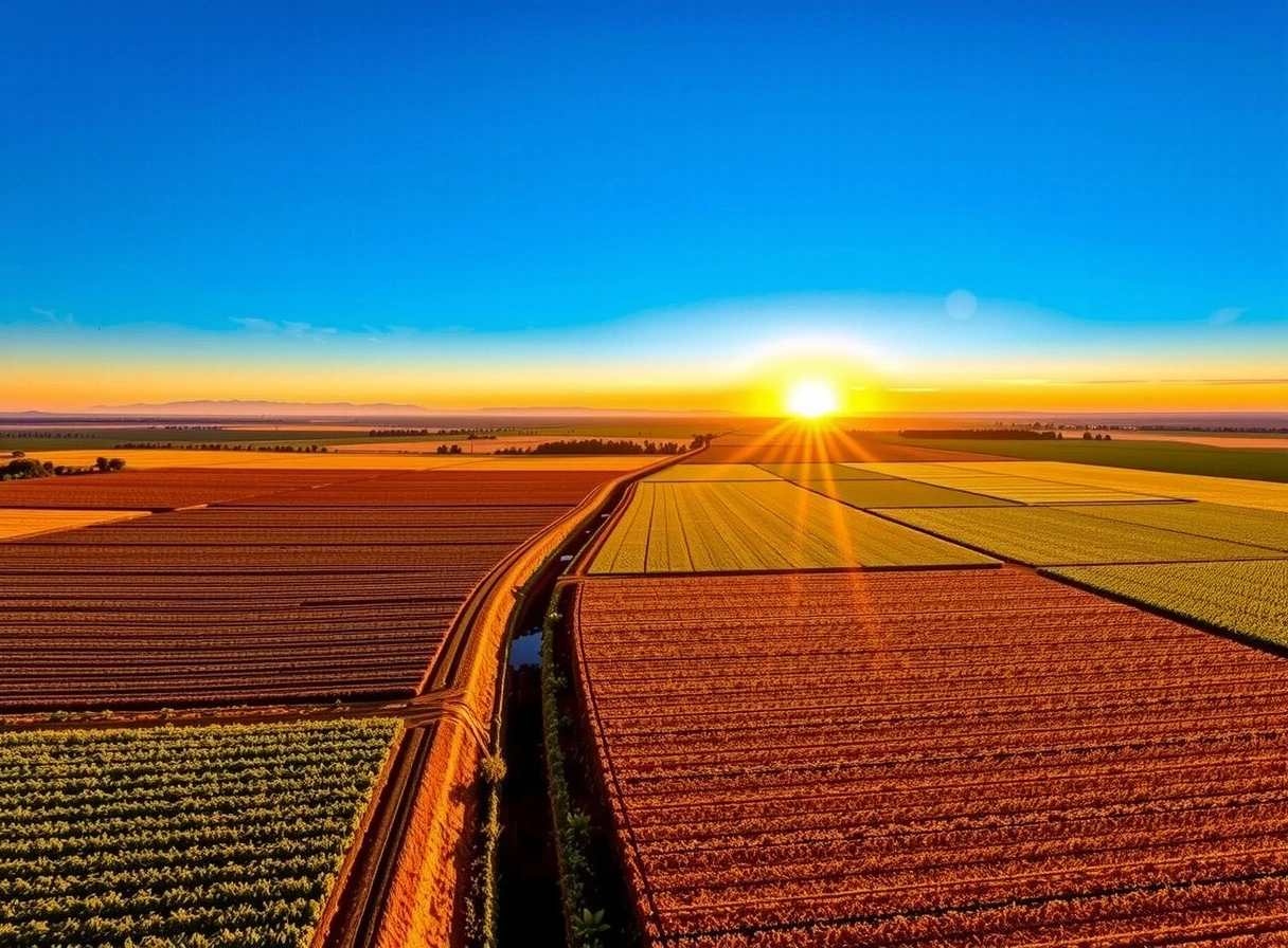Campos agrícolas de Santa Cruz